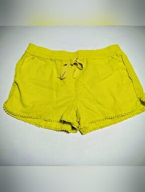Loft Outlet running Sport shorts linen blend Size small elastic waist